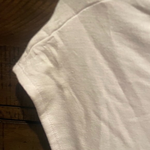 Francesca's Collections White Short Sleeve Top - Picture 2 of 8